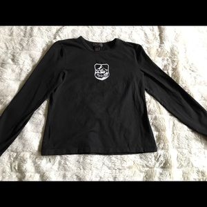 Vintage Ralph Lauren black long sleeve tee size L